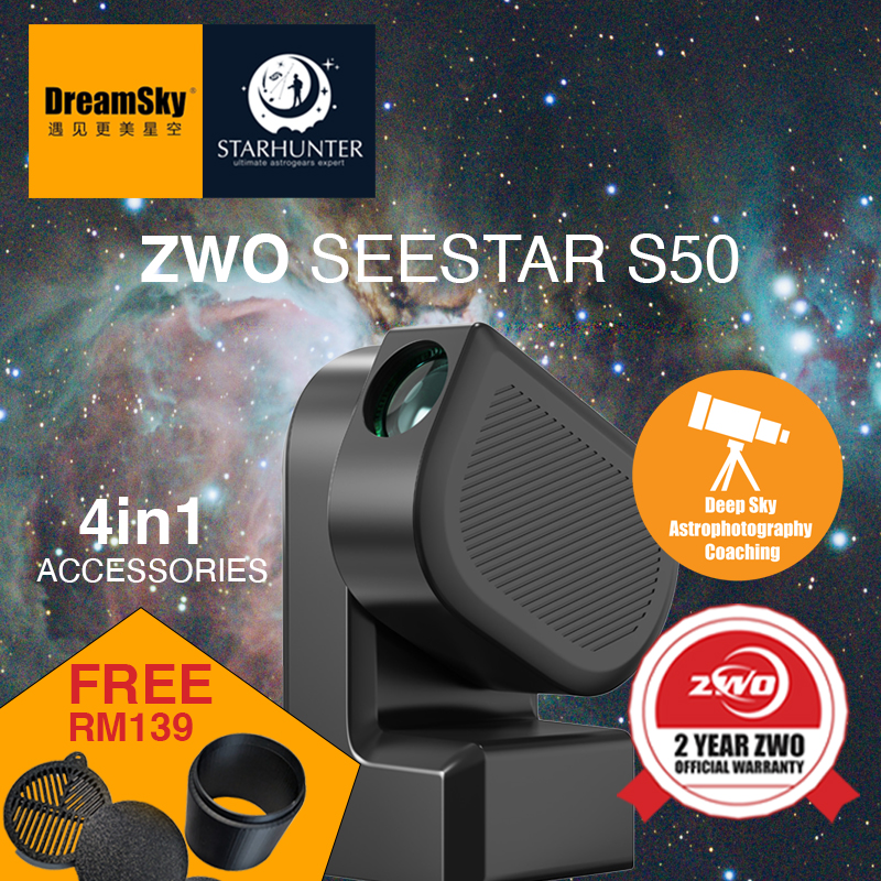 ZWO Seestar S50 Smart Telescope