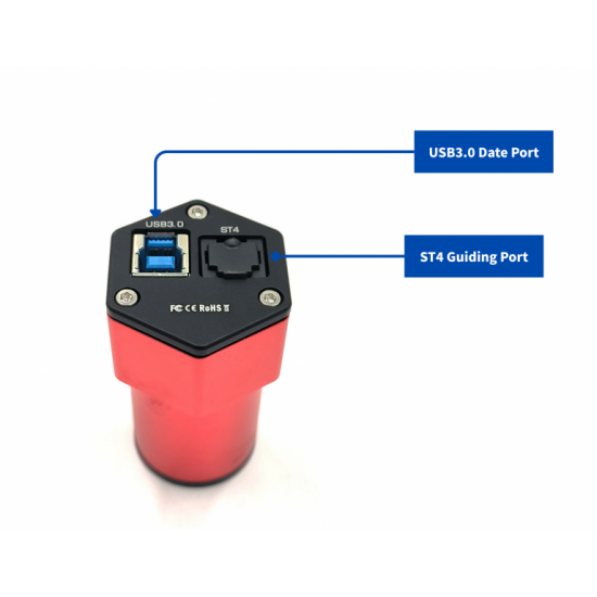 Player One Astronomy Xena 585M (IMX585) USB3.0 Mono Camera