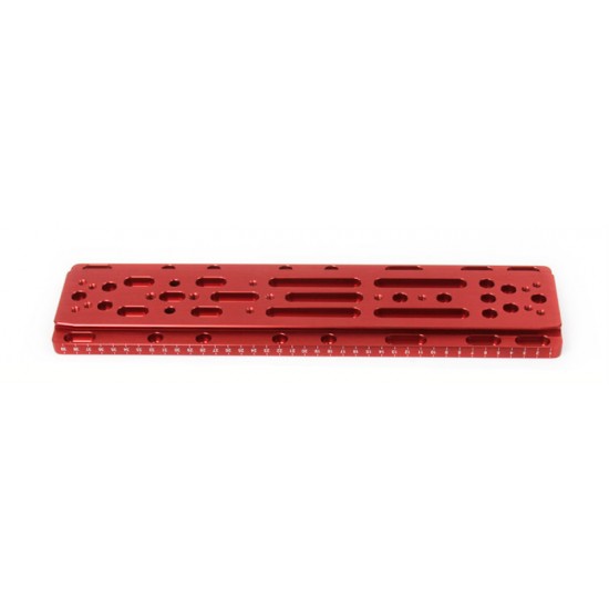 William Optics 15.7" Losmandy-Style Dovetail Plate - Red