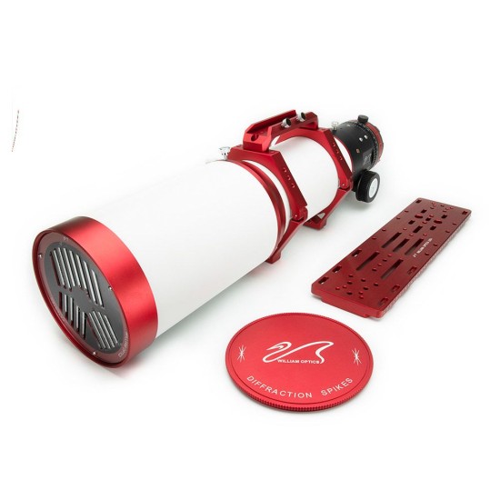 William Optics FLT 120 Fluorostar 120mm f/6.5 Triplet Apo Refractor with Carry Case - Red William Optics FLT 120 Fluorostar 120mm f/6.5 Triplet Apo Refractor with Carry Case - Red