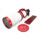 William Optics FLT 120 Fluorostar 120mm f/6.5 Triplet Apo Refractor with Carry Case - Red William Optics FLT 120 Fluorostar 120mm f/6.5 Triplet Apo Refractor with Carry Case - Red