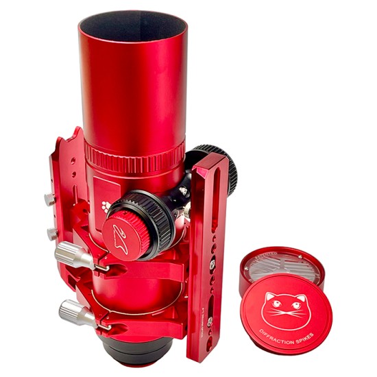 William Optics RedCat 61 WIFD f/4.9 Petzval Refractor Telescope - Red William Optics RedCat 61 WIFD f/4.9 Petzval Refractor Telescope - Red