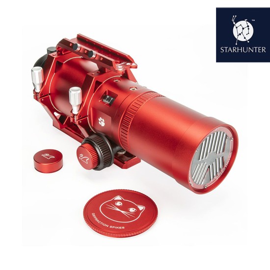 William Optics RedCat 71 II WIFD f/4.9 Petzval Refractor Telescope - Red