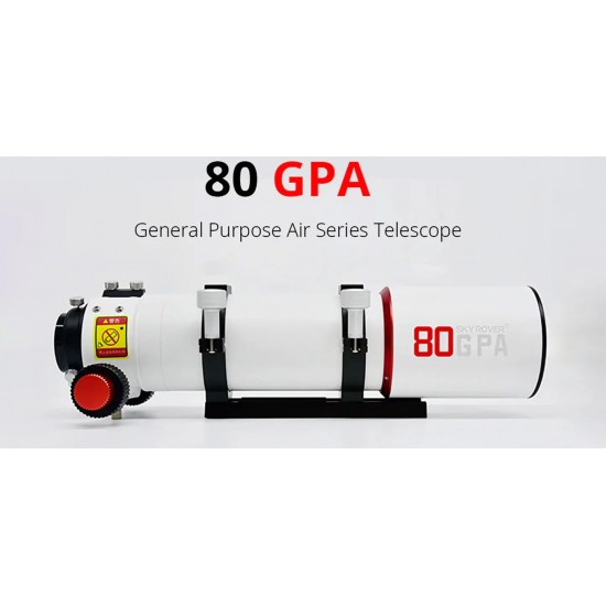 Sky Rover 80GPA f/7 ED APO Doublet Refractor Telescope