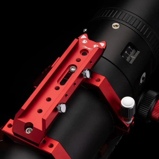 William Optics RedCat 91 WIFD f/4.9 Petzval Refractor Telescope - Black