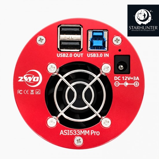 ZWO ASI533MM Pro Cooled Monochrome Astronomy Camera