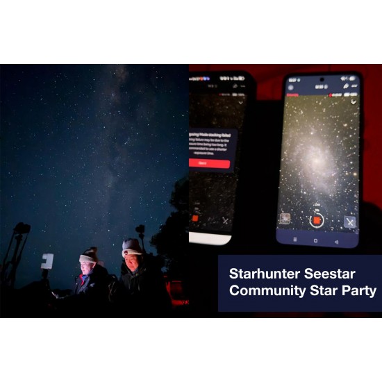 ZWO Seestar S50 Pro Smart Telescope (Limited-Time Launch Offer) with Free Accessories